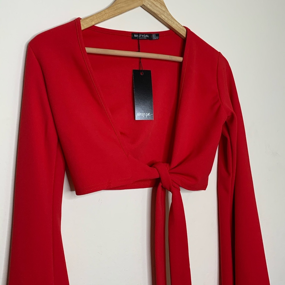 Tie crop top Nasty gal - Picture 4 of 4